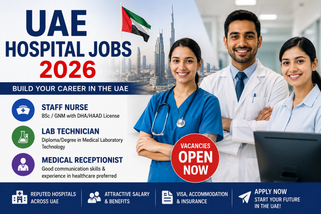 UAE Hospital Jobs 2026